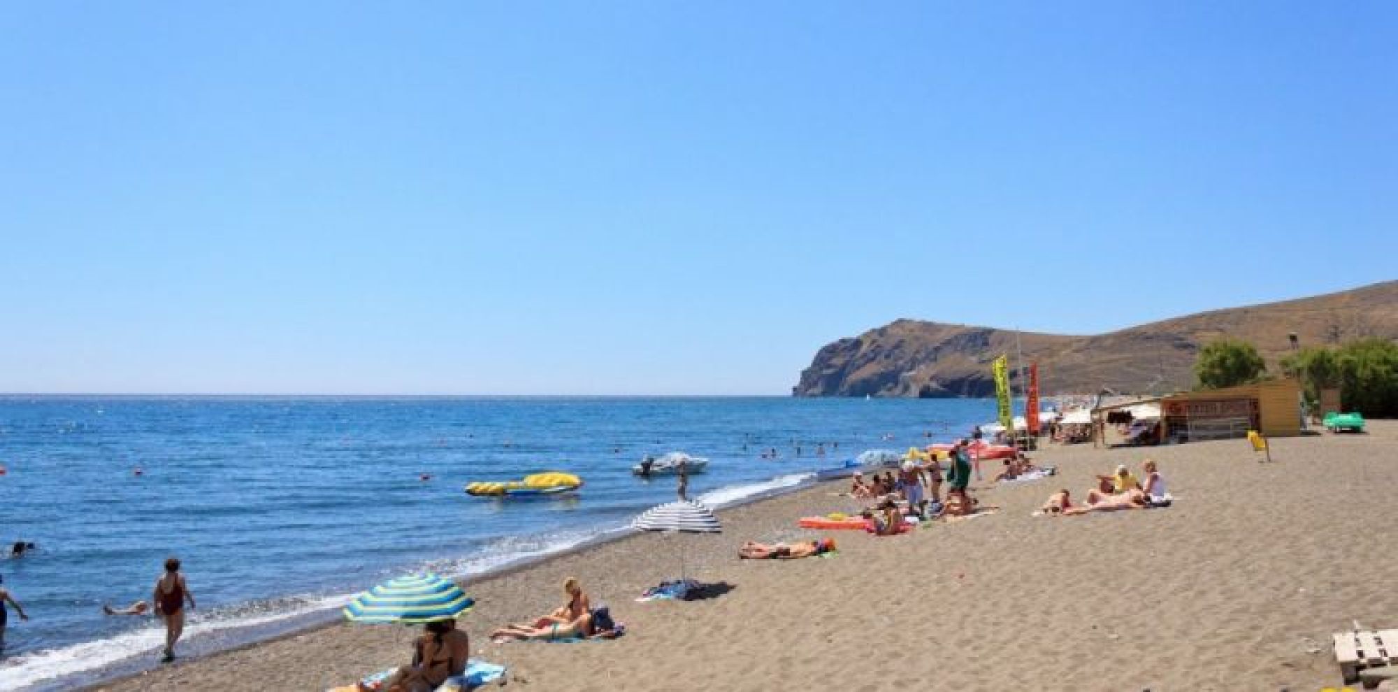 Eressos Beach in Lesvos Greece
